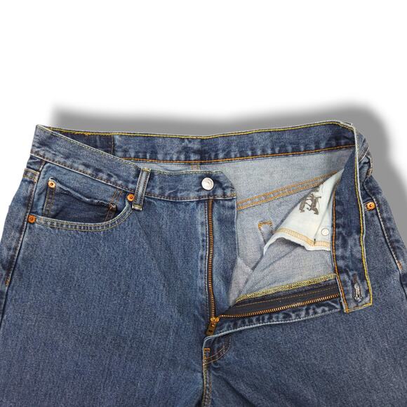 Levi’s 550 Relaxed Fit Taper Jeans W36 L30 Medium Stonewash Loose Baggy Y2K VTG - Picture 5 of 11